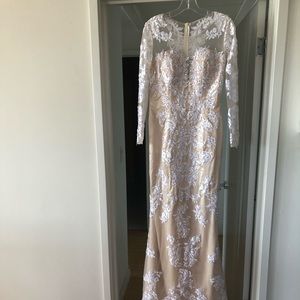 Exquisite Wedding Gown With Small train